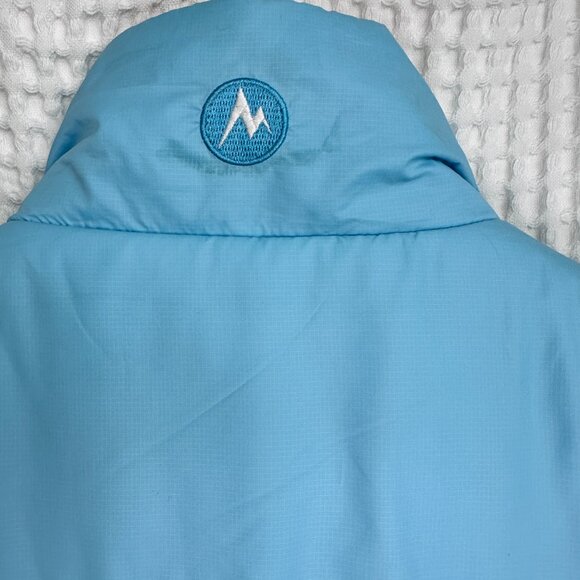 Marmot Women's Kitzbuhel Quilted Vest Powder Blue Sz Medium - Picture 5 of 9